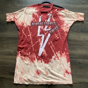 Religion oversized T-shirt dress